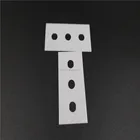 Zirconia Ceramic Blade Zirconia 3 Holes Zirconia ZrO2 Ceramic Razor Blade