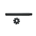 Hot sale aluminium degassing graphite rotor impeller and shaft