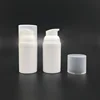 white cosmetic liquid foundation container airless doundation makeup bottles press pump spray airless bottle 30ml 50ml