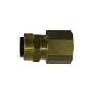 Pipe Fitting Compression Type With Plastic Ferrule Structural Transite Pipe Transition Fitting 1/8" Male 3/8" Air Line