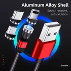 Cable Usb Wholesale High Quality Charging Cable Magnetic 540 Rotation Micro Usb Cable