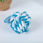Manufacturer wholesale pet dog Cotton rope ball toy Bite-resistant braided ball molar ball 5.5-6cm