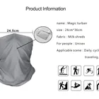 custom 3D digital printing tube scarf Neck gaiter Ice silk donald trump Bandana mask with filter