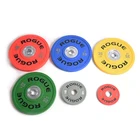 Competitive Slimming exercise colored barbell high quality custom rubber sets weight bumper plates