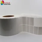 Factory customized Paper label sticker color printing Christmas Paper packaging gift label sticker