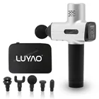 Luyao popular high quality deep tissue percussive muscle massage gun with battery
