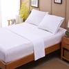 hotel linen 200TC plain dyed 100% cotton 4 pcs bed sheet set