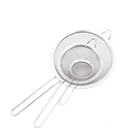 Metal Skimmer Oil Strainer Net Spoon Slotted Skimmer Metal Stainless Steel Kitchen Basket Colander Filter Spoon