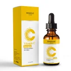 Korean Oem Low Moq Private Label Natural Organic Skin Lightening Skin Care Whitening Face Essences Vitamin C Serum
