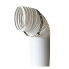 5inch Diameter Counterclockwise flexible Portable Air Conditioning hose