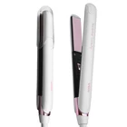 A-505 Flat Iron Ceramic Coated Plates Max Temperature 200C Professional Hair Straightener White Anti scald design