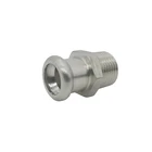 Press Fitting for Stainless Steel Pipes Press Male Adapter Socket