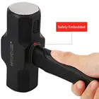 Sledge Hammer Good Quality Maxpower 4lb Steel Head Sledge Hammer 12-inch Fiberglass Handle Shock-resistant Sledge Hammer