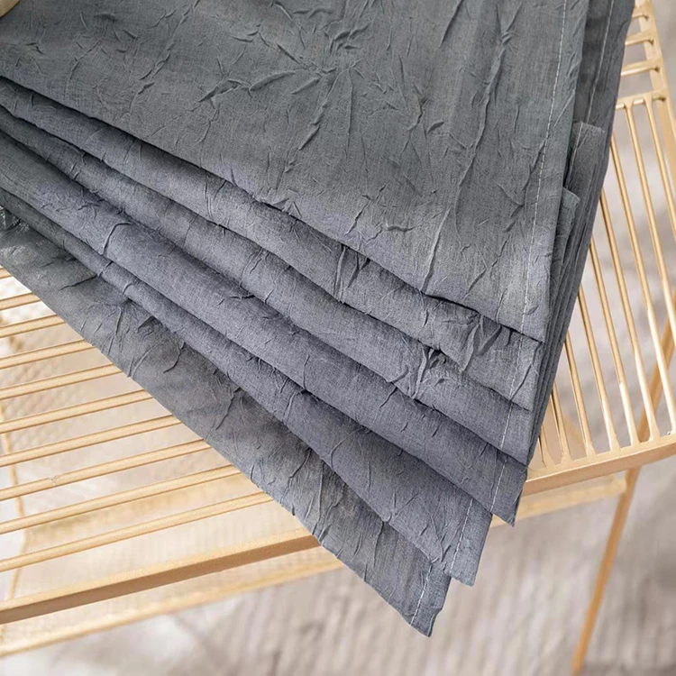 Wholesale 100% Polyester Sheer Gauze Curtain Fabric