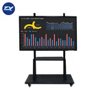 75 Inch electronic portable usb touch screen digital smart interactive white board