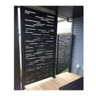 Custom Stainless Steel Metal Partition Screen Room Decorative Dividers Aluminum Room Divider