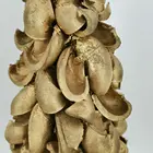 Natural Family Gold Natural Material Cone Tree DecoChristmas Tree Ornaments Decoration Family Indoor Christmas
