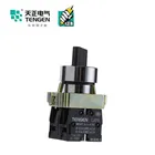 TENGEN Brand emergency push button switch 220 volt push touch black button switch