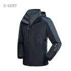 2 Winter Windbreaker Camping Wear Thermal Warm Plus Size Rain Winter Coat 2 In 1 Men Windbreaker Jacket Custom