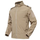 Premium Branded Outdoor Sports Men Waterproof Softshell Jacket for Fall Winter