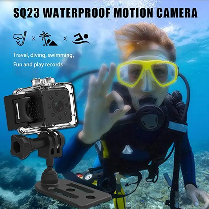 SQ23 Waterproof SQ13 Underwater Camera Mini Camcorders 8PCS IR LED Wifi Hidden Cameras Wireless Ip Home Security Systems Camera