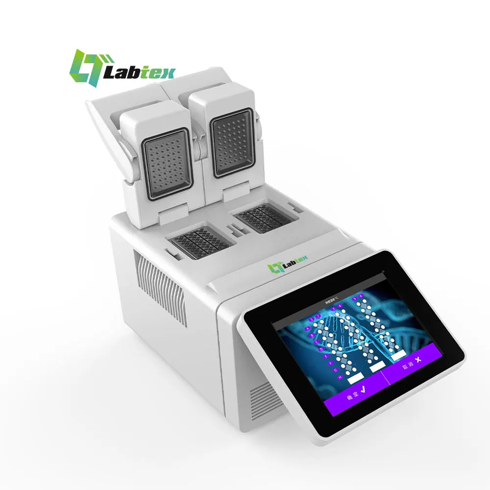 Labtex T20 Dual Block Real Time Rt Pcr Test Dna Thermal Cycler Machine