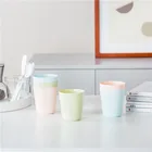 Wholesale custom logo home goods multi-colored tea cup sets plastic cup no handle