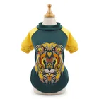 Manufacture OEM Fashion Printing Pattern flannelette winter Dog coat Pet Dog Clothes Wholesale