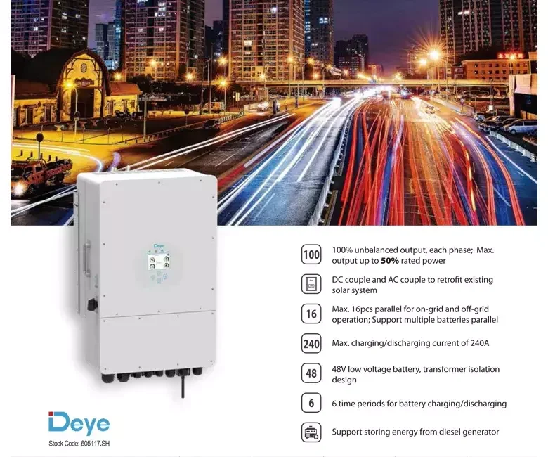 Deye Hybrid Inverter Sun 12k Sg04lp3 Eu 12kw Inverter Three Phase For