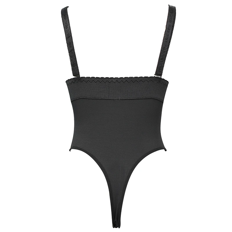 Women Full Bodysuit Slim Full Body Shapewear Zipper Shapewear Tummy Control Corset.jpg