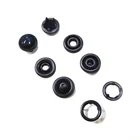 Eco-Friendly 4 parts custom snap metal button snap fastener metal snap button