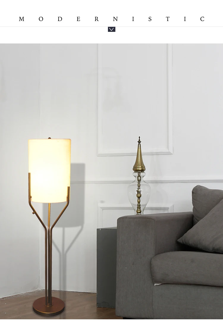 Newly designed interior lighting Nordic modern decoration E26 floor lamp