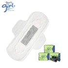 Disposable Bamboo Charcoal Female Cotton Sanitary Pad Brands