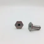 Luck nut manufacturer customized cnc machining stainless steel silver color hex cap nut