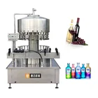 Alcoholic Bottle Beverage Factory Machine Non Alcoholic Bottle Beverage Wine Juice Filling Machine