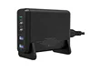 Mobile phones multiport dual USB PD desk charger 75w 20v output