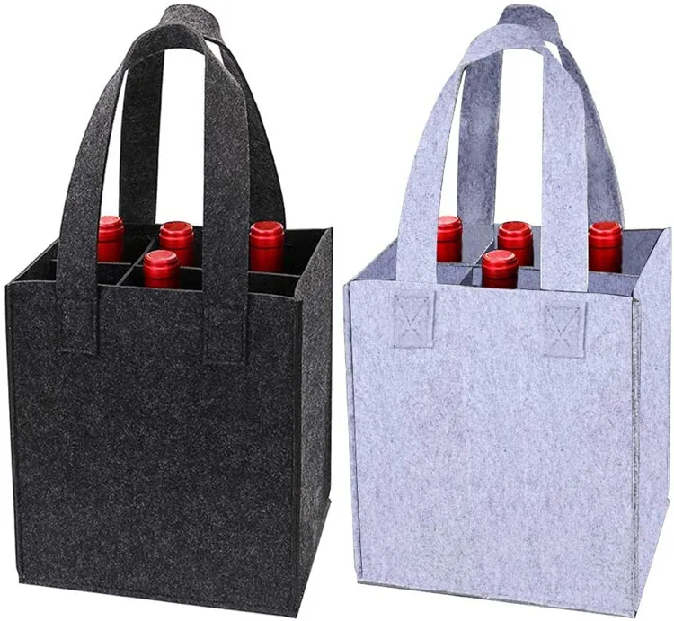 Felt Wine Bottle Bag