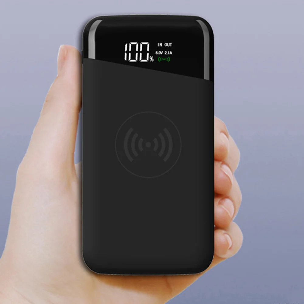 comfortable wireless charger power bank fast charging with 20000mah - ANKUX.COM