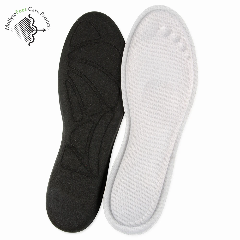 D Memory Foam Orthopedic Massage Insoles Orthotic Insoles Memory Foam