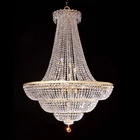 European popular empire lighting Party living area lamparas chandelier crystals SK-62016