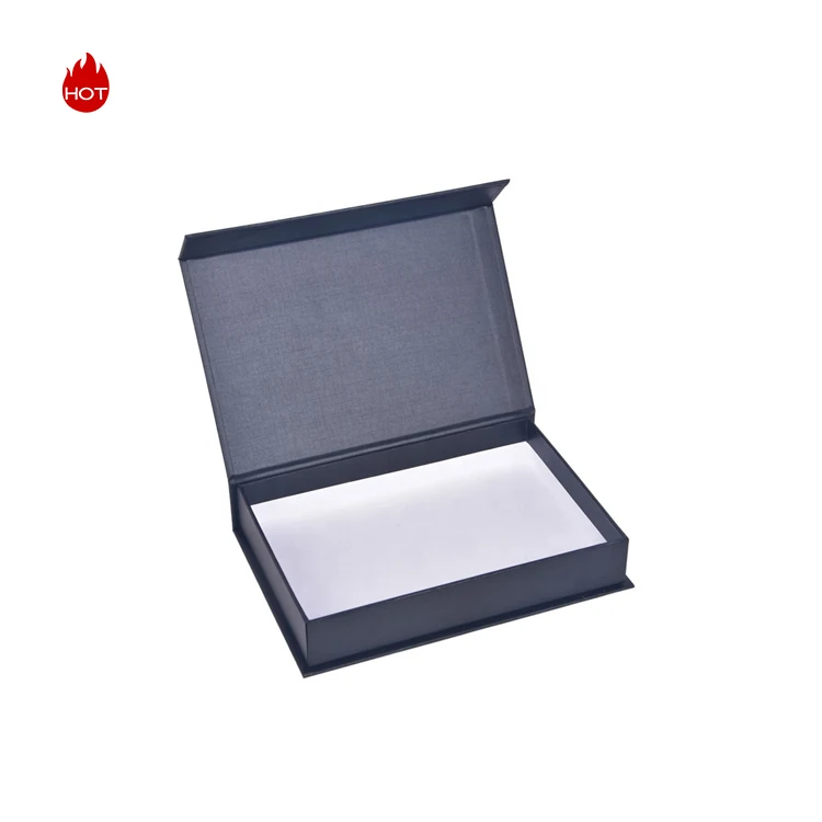 custom luxury magnetic closure paper hardcover gift packaging
