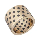 Self Lubricating Oil Free Eccentric Graphite Brass Guide Bushing