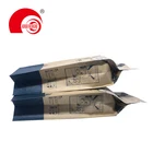Custom Printed Kraft Paper Roast Coffee Tea Packing Bag Quad Seal Pouch with Valve