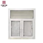 Wanjia factory pvc window with roller shutter