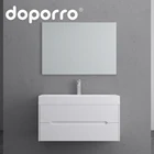 doporro Australia modern bathroom vanity cabinet double sink set bathroom cabinets