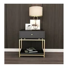 Modern Design Nightstand Bedroom Furniture Wooden Bedside Cabinet