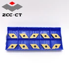 ZCCCT carbide turning inserts for finishing and finishing wiper and P/M/S machining.