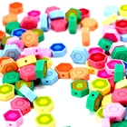 BPA Free Food Grade silicone Teething Beads Wholesale