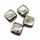 Wholesale new arrival whisky rocks reusable chilling stone stainless steel dice ice cube