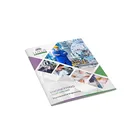 Custom color offset printing design service catalog booklet magazine book